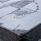 Colchão Casal De Espuma D20 Astra (12x138x188) Preto E Cinza