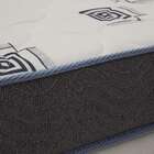 Colchão Casal De Espuma D33 Light (17x138x188) Grafite E Azul