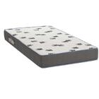 Colchão Casal De Espuma D45 Suede Cor Cinza