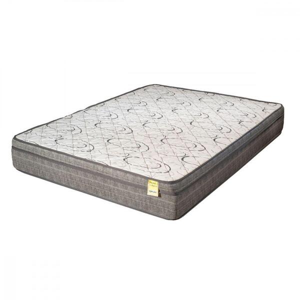 Colchão Casal De Espuma D-45 Dreemy Mega 138x188x25cm Cinza C