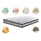 Colchão Casal De Molas Ensacadas D33 Cama Inbox Select Firme