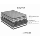 Colchão Casal De Molejo Verticoil Flex Energy P.c 138x188 Cm