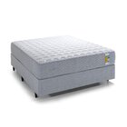 Colchão Casal Enrolado Molas Ensacadas 138cm Bumpcore Branco