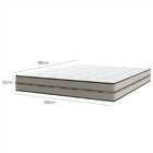 Colchão Casal Espresso Móveis Polo 22x 188x 138 Cm