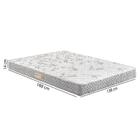 Colchão Casal Espuma D23 Ecoline 138x188x14 - Cinza