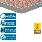Colchão Casal Espuma D23 Sleep Max Castor 138x188x18 Cm