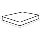 Colchão Casal Espuma D28 17x138x188cm Confort Arte Cúbica Bra