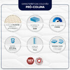 Colchão Casal Espuma D28 Americanflex Pro Coluna Ii 138x188x1