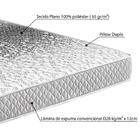 Colchão Casal Espuma D28 Ecoline138x188x14 - Cinza