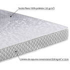 Colchão Casal Espuma D28 Ecoline 128x188x12 - Cinza