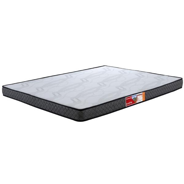 Colchão Casal Espuma D33 Esplanada 138x188x12cm Cinza / Branc