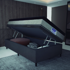 Colchão Casal Espuma D33 Flash 138x188x21cm Cinza/Preto Gazin