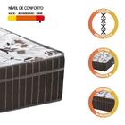 Colchão Casal Espuma Orthoface Polar 138x188x25cm Marrom Até