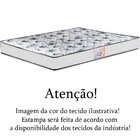 Colchão Casal Espuma Supreme D33 Gazin 138x188x15 Branco