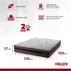 Colchão Casal Hellen Molas Ensacadas Eclipse Master 27x 188x