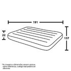 Colchão Casal Inflável + 2 Travesseiros + Bomba Elétrica 110v