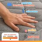 Colchão Casal King Espuma Softgel Power 193x203x22cm