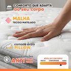Colchão Casal King Molas Guarda Costas Max Com Pillow 193x203
