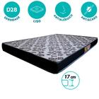 Colchão Casal Liso Espuma D28 Antialérgico Antiácaro 188x128x