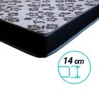 Colchão Casal Liso Espuma D33 Antialérgico Antiácaro 188x128x