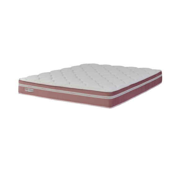 Colchão Casal Manhattan Com Molas Ensacadas 138x188x24cm- Rose