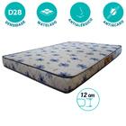Colchão Casal Matelado Espuma D28 Antialérgico Antiácaro 188x