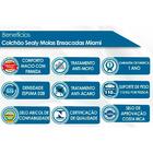 Colchão Casal Miami Molas Ensacadas (26x138x188) Branco - Sea