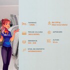 Colchão Casal Mola Castor Silver Star Tecnopedic Air One Face