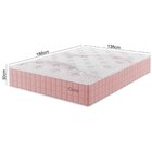 Colchão Casal Mola Ensacada 30cmx188cmx138cm Cairo Yescasa Ro