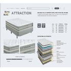 Colchão Casal Mola Ensacada Attraction 27x138x188cm King Koil