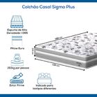 Colchão Casal Mola Ensacada Probel Sigma Plus (138x188x24cm)