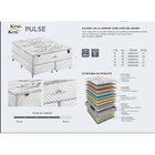 Colchão Casal Mola Ensacada Pulse 30x138x188cm King Koil Bran