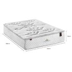 Colchão Casal Mola Ensacada Pulse 30x138x188cm King Koil Bran