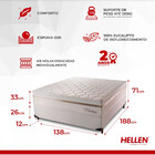 Colchão Casal Mola Montana Master Hellen