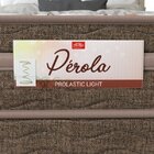 Colchão Casal Molas Bonnel Perola 138x188x24 Pelmex Marrom E