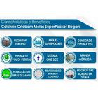 Colchão Casal Molas Ensacadas  Superpocket Elegant Ortopillow