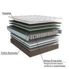 Colchão Casal Molas Ensacadas Alessa - Kappesberg - 138x188x32