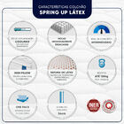 Colchão Casal Molas Ensacadas Americanflex Spring Up Látex 13