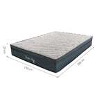 Colchão Casal Molas Ensacadas Bossa Nova (26x138x188) Azul E