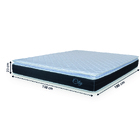 Colchão Casal Molas Ensacadas City Pillow Top 138x188x23cm He