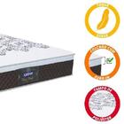 Colchão Casal Molas Ensacadas Com Euro In New York Marrom / B