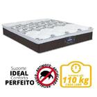 Colchão Casal Molas Ensacadas Com Euro In New York Marrom / B