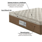 Colchão Casal Molas Ensacadas Exuberant - Visco Elástico - 13