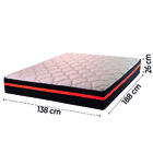 Colchão Casal Molas Ensacadas Fênix 138x188x26cm Preto/neon H