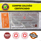 Colchão Casal Molas Ensacadas Individualmente Com Pillow Cert