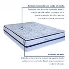 Colchão Casal Molas Ensacadas Mônaco 32x138x188cm Paropas By