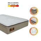 Colchão Casal Molas Ensacadas Pillow Top Elity Gazin 138x188x