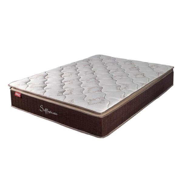 Colchão Casal Molas Ensacadas Serflex Soffisticato Marrom