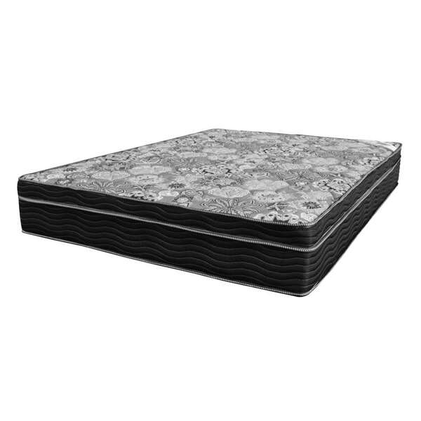 Colchão Casal Molas Nanolastic Iso (25x138x188) Preto