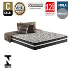 Colchão Casal Molas Superlastic Black Graphite Anjos 22x138x1